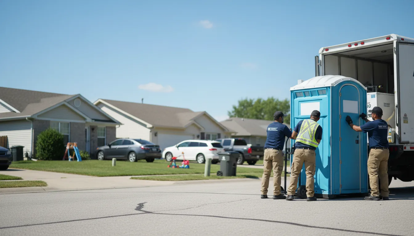 Standard Porta Potty Rentals in Deridder, LA near me